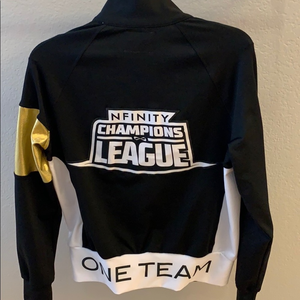 NWOT 2015 Nfinity Champions League Cheer Jacket